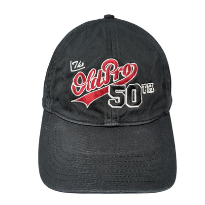 The Old Pro 50th Anniversary Slideback Hat Black One Size Richardson
