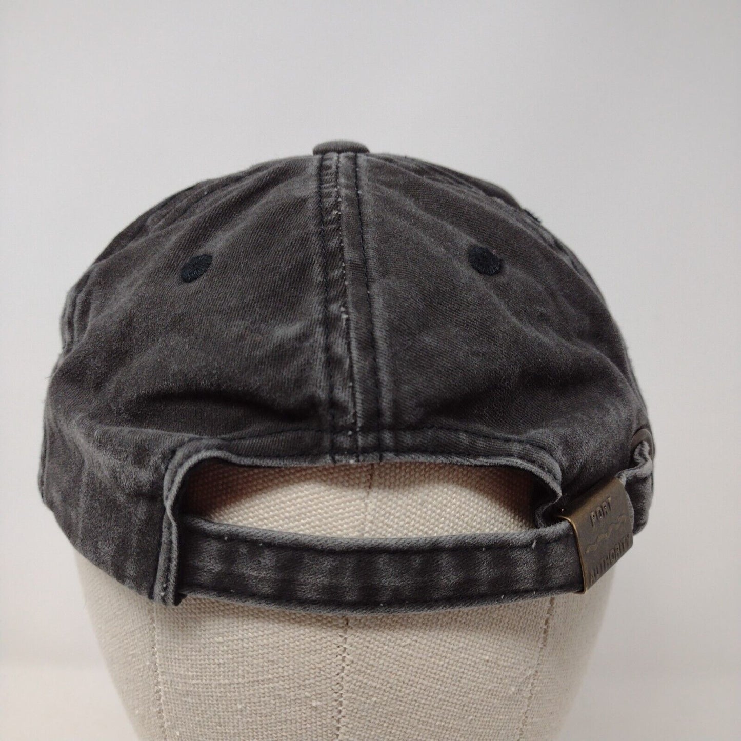 Elite Restoration Slideback Hat Gray OSFA Adjustable Embroidered Port Authority