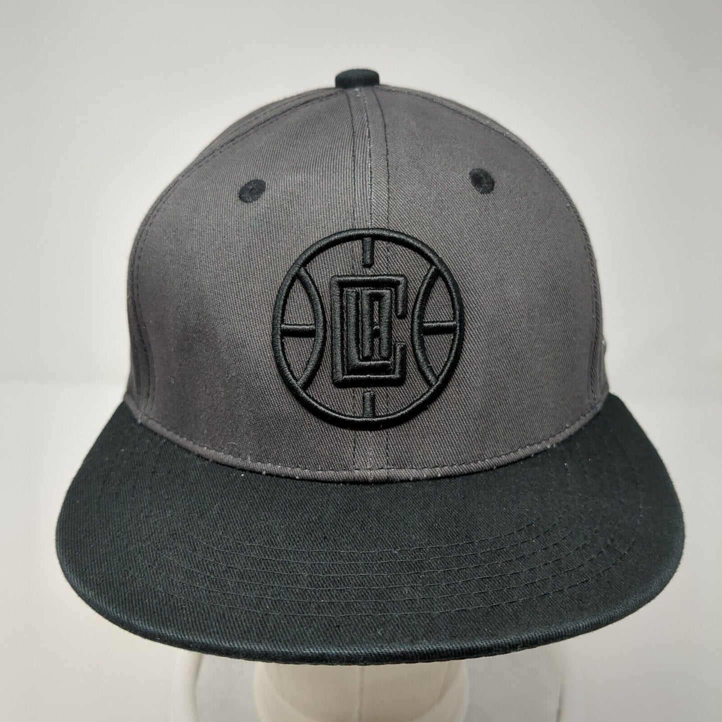 Melonwear Snapback Hat Gray One Size Adjustable Embroidered Colorblock
