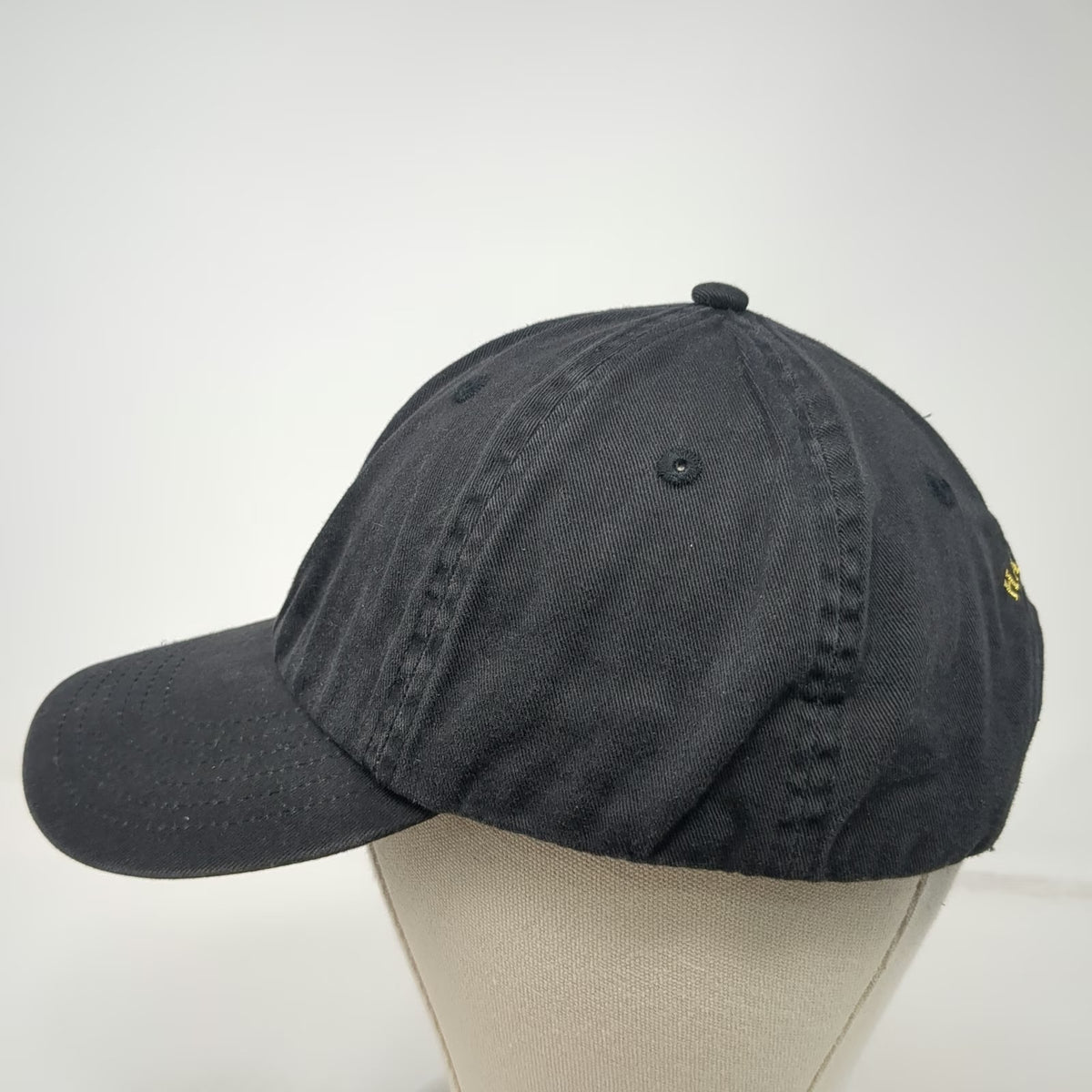 Hamilton Broadway Musical Baseball Cap Black One Size Embroidered Star Logo Hat