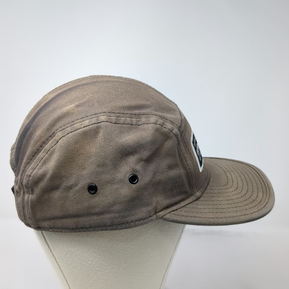 Otto Army Cap Gray One Size River Sports Jackson Hole Kayak Strapback Hat Patch