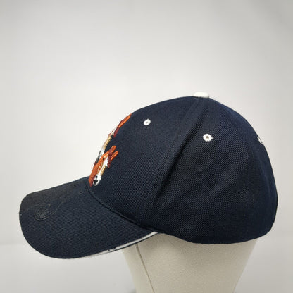 Horse And Foal Strapback Hat Black One Size Embroidered Headwear Sara