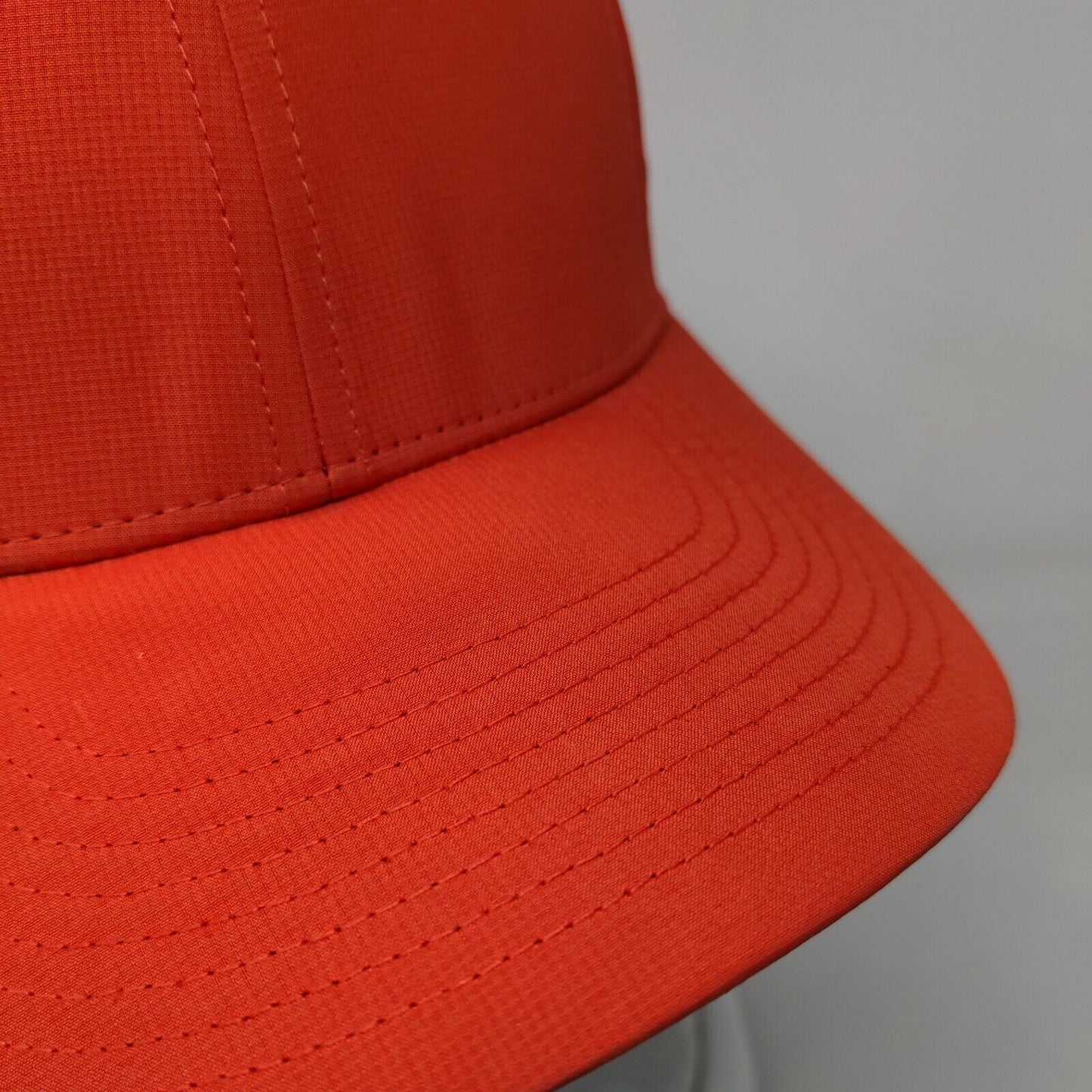 Nike Strapback Hat Red OSFM Embroidered Swoosh Legacy 91 Dri-Fit 6 Panel