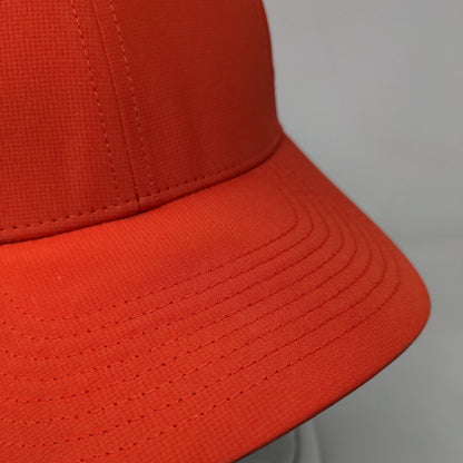 Nike Strapback Hat Red OSFM Embroidered Swoosh Legacy 91 Dri-Fit 6 Panel