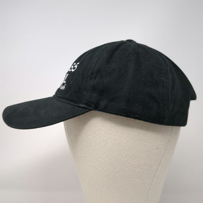 Port & Company Baseball Cap Black One Size Brass Rail Rosalia Wash Cotton Hat