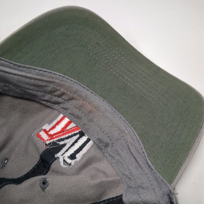 '47 Northeastern Huskies NCAA Gray L Cap Hat Green Underbrim Cotton Embroidered