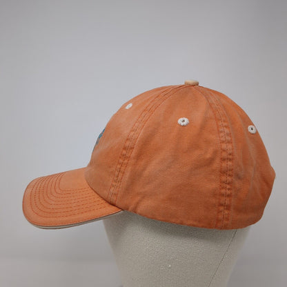 Reef Slideback Hat Orange One Size Adjustable Embroidered Fahrenheit