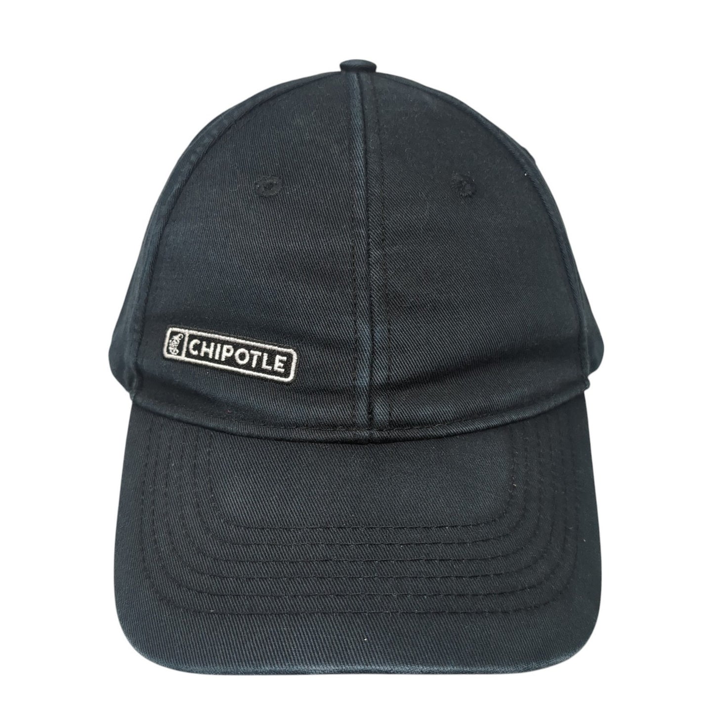 Chipotle Strapback Hat Black One Size Adjustable Loomstate Outdoor