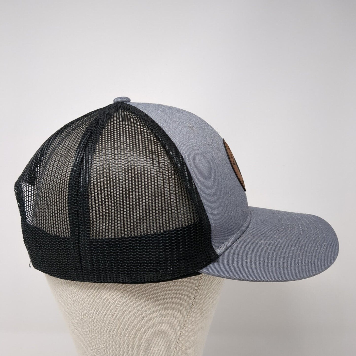 Pacific Source Health Plan Snapback Trucker Hat Gray OS Mesh Back Port Authority