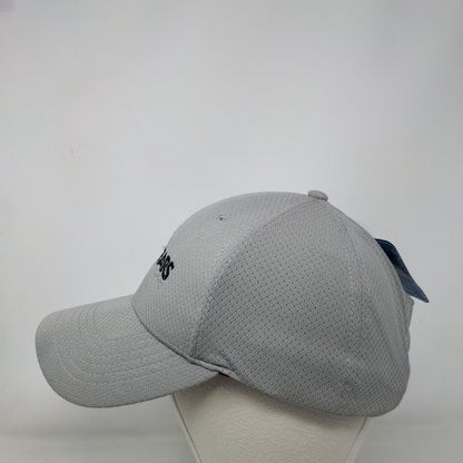 Disney Voluntears Strapback Hat Gray OSFA Adjustable Embroidered W/Tags