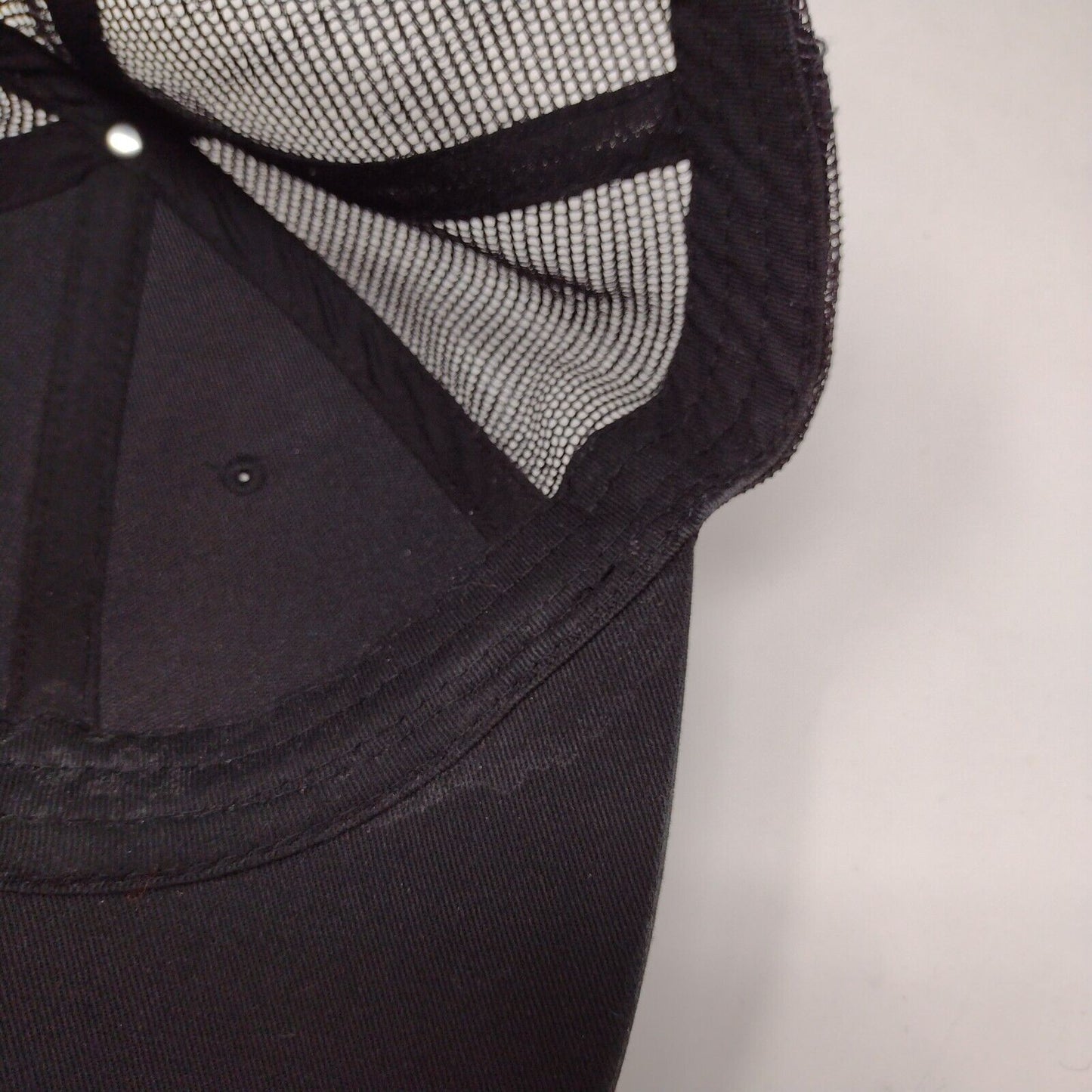 Valvoline Snapback Mesh Back Trucker Hat Black OSFA Adjustable 6 Panel
