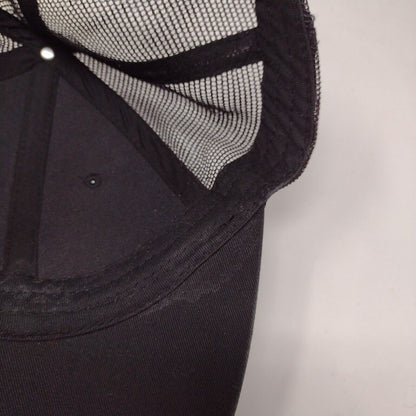 Valvoline Snapback Mesh Back Trucker Hat Black OSFA Adjustable 6 Panel