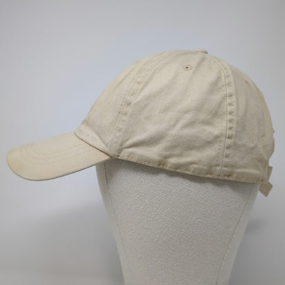 Route 66 Baseball Cap Beige One Size Slideback Curved Brim Plain Cotton Hat