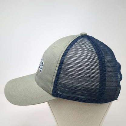 Cuffy's Cape Cod Massachusetts Trucker Hat Gray Blue Mesh One Size Snapback