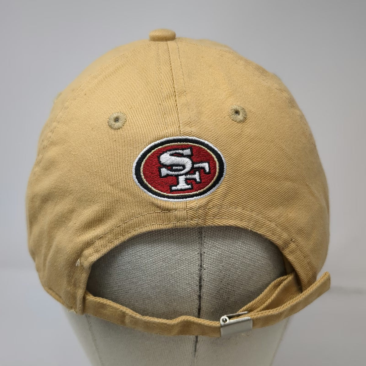 San Francisco 49ers NFL Hat Brown One Size Slideback Embroidered Logo Cotton Cap