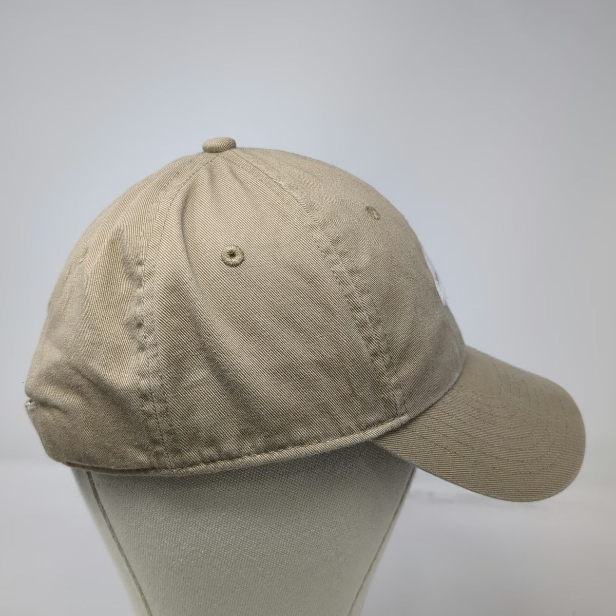 Nike Baseball Cap Brown M Slideback Embroidered Logo Swoosh Cotton Sport Hat