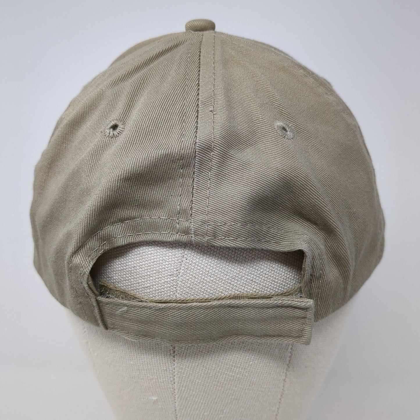 Steel Etc Steel Recycling Salvage Strapback Hat Tan OS Adjustable Port & Company