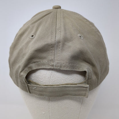 Steel Etc Steel Recycling Salvage Strapback Hat Tan OS Adjustable Port & Company