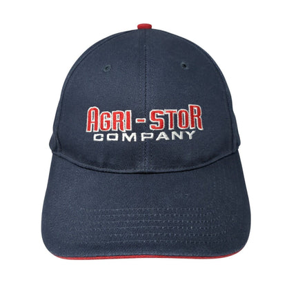 Agri-Stor Company Gellert Strapback Hat Blue One Size Solid Richardson
