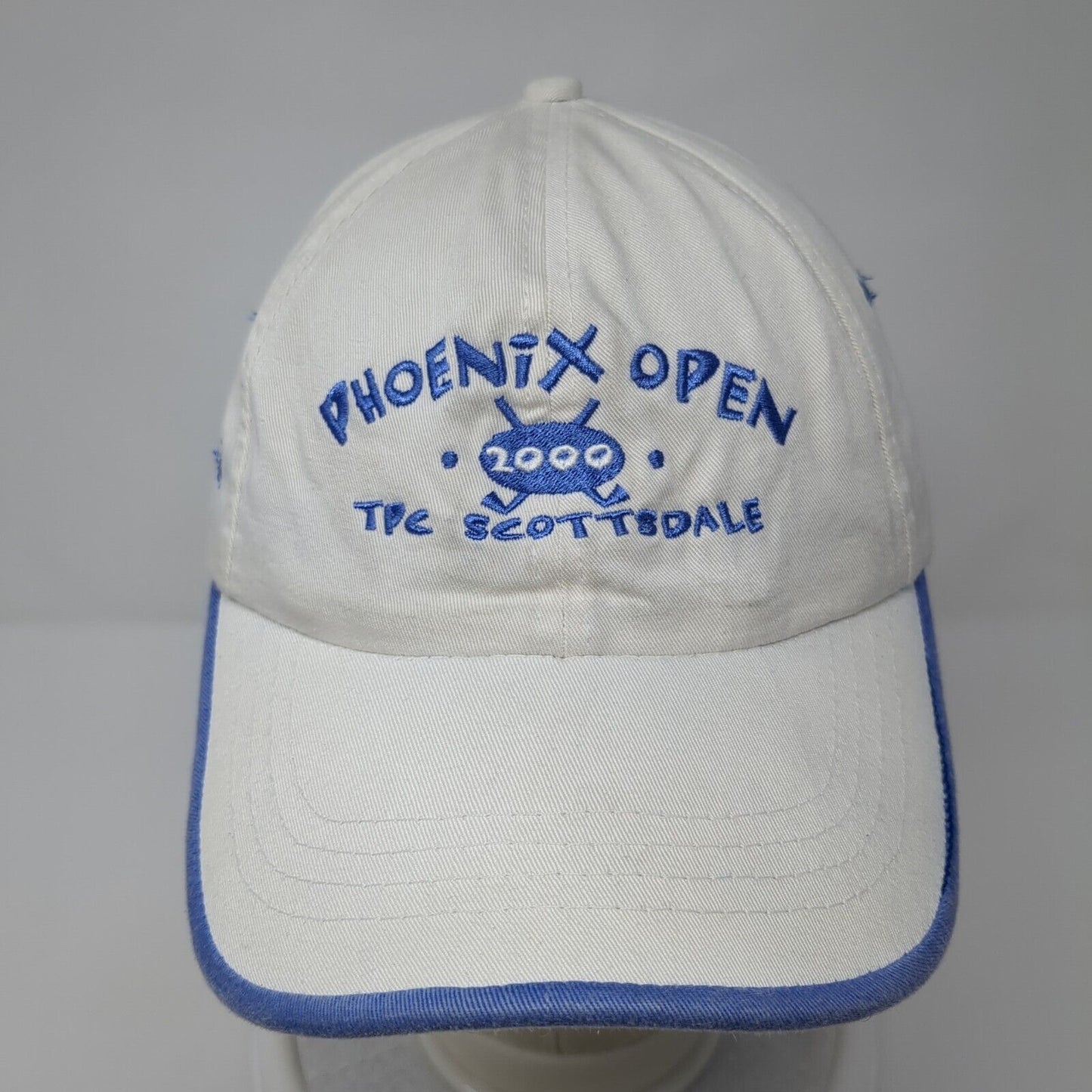 Vintage Scottsdale Phoenix Open 2000 Y2K Strapback Hat White OSFA Ahead Casuals