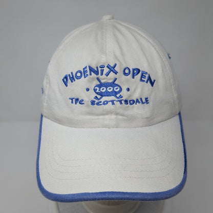 Vintage Scottsdale Phoenix Open 2000 Y2K Strapback Hat White OSFA Ahead Casuals