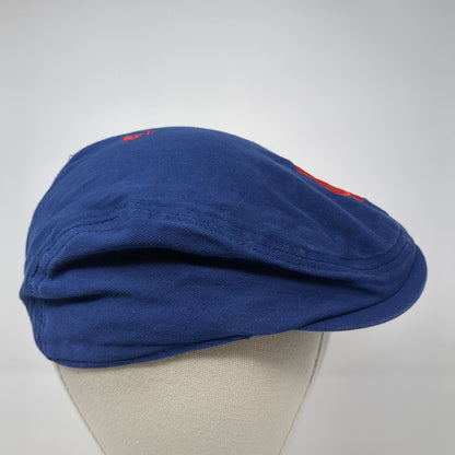 Kansas City Monarchs Flat Cap Blue One Size Solid Embroidered Outdoor