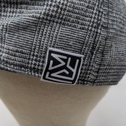 Unbranded Men's Snapback Hat Gray Black Graphic Logo SYL Adjustable