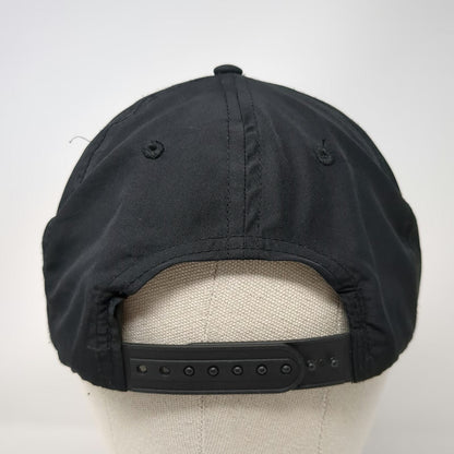 Mako Brand 5 Panel Black Hat One Size Shark Logo Keep Paddling Snapback