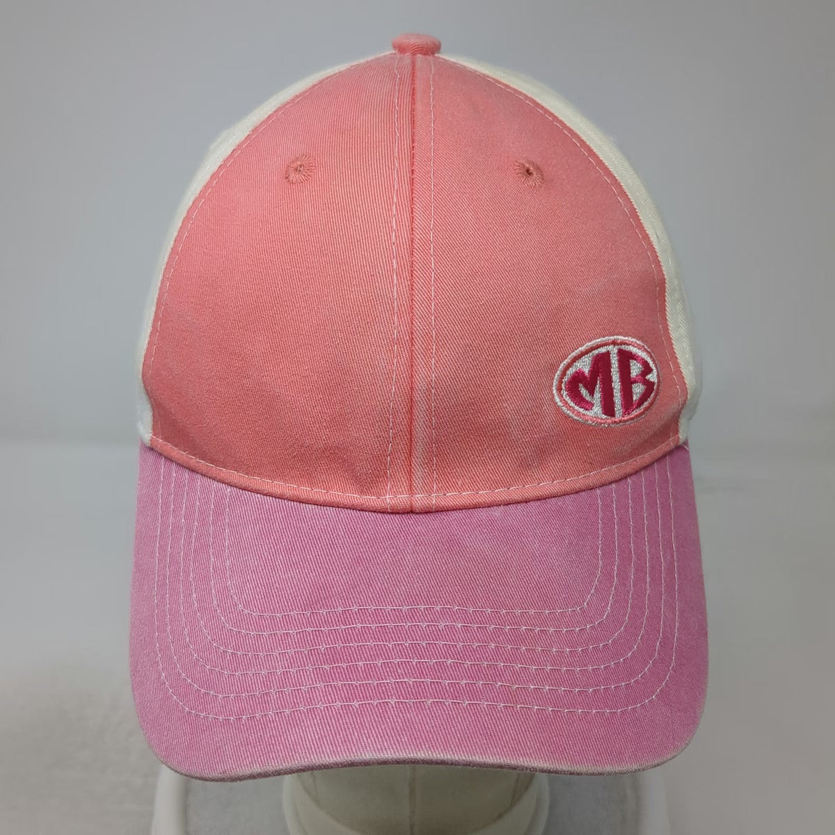 Baseball Cap Pink One Size Myrtle Beach South Carolina Strapback Embroidered Hat