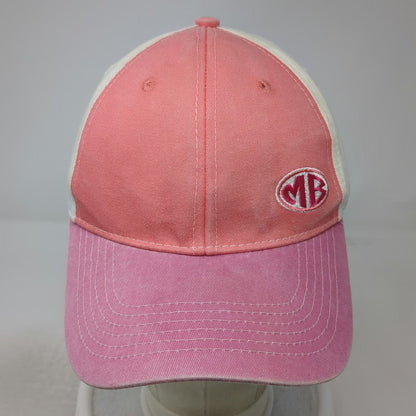 Baseball Cap Pink One Size Myrtle Beach South Carolina Strapback Embroidered Hat