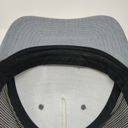 Richardson Trucker Hat Gray One Size Snapback Cow Patch Zoetis Animal Health