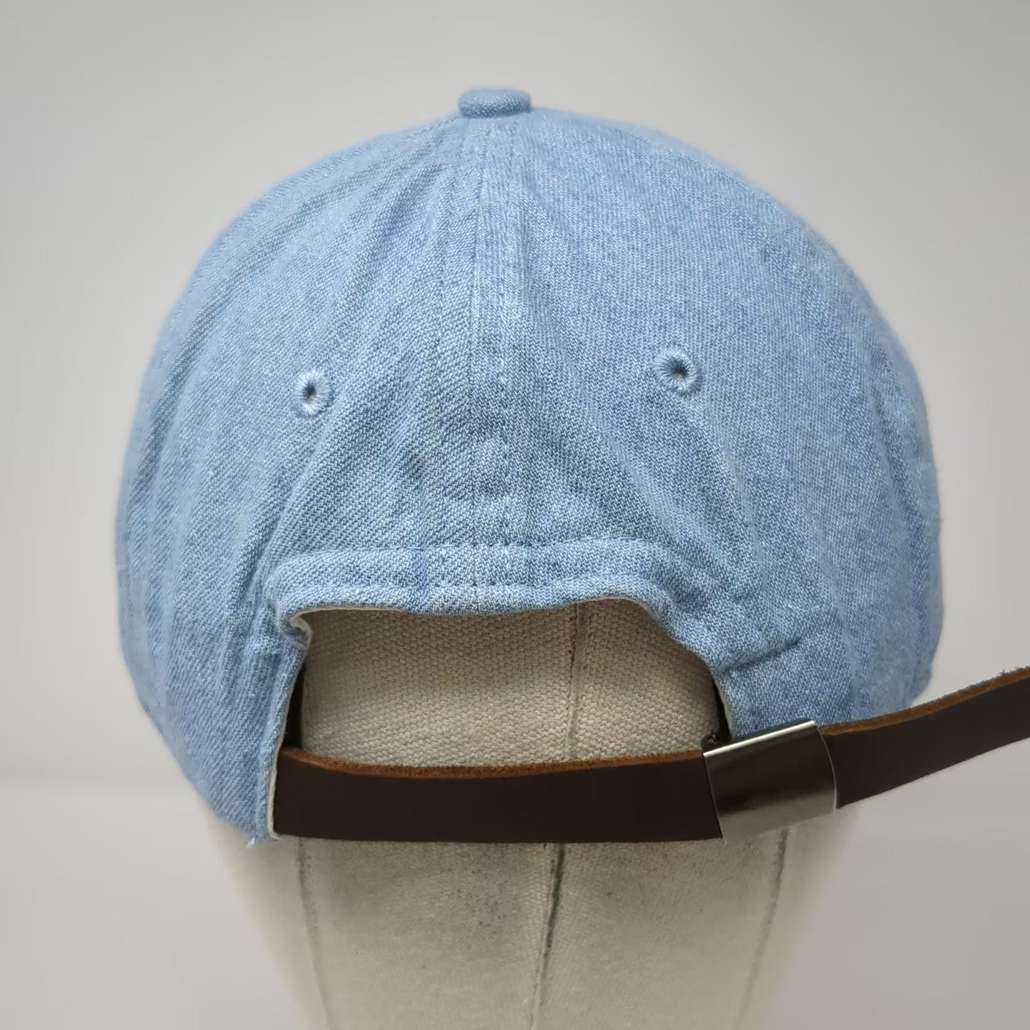 Overcrest Sportscar Vacationland Baseball Cap Hat Blue Denim One Size Adjustable