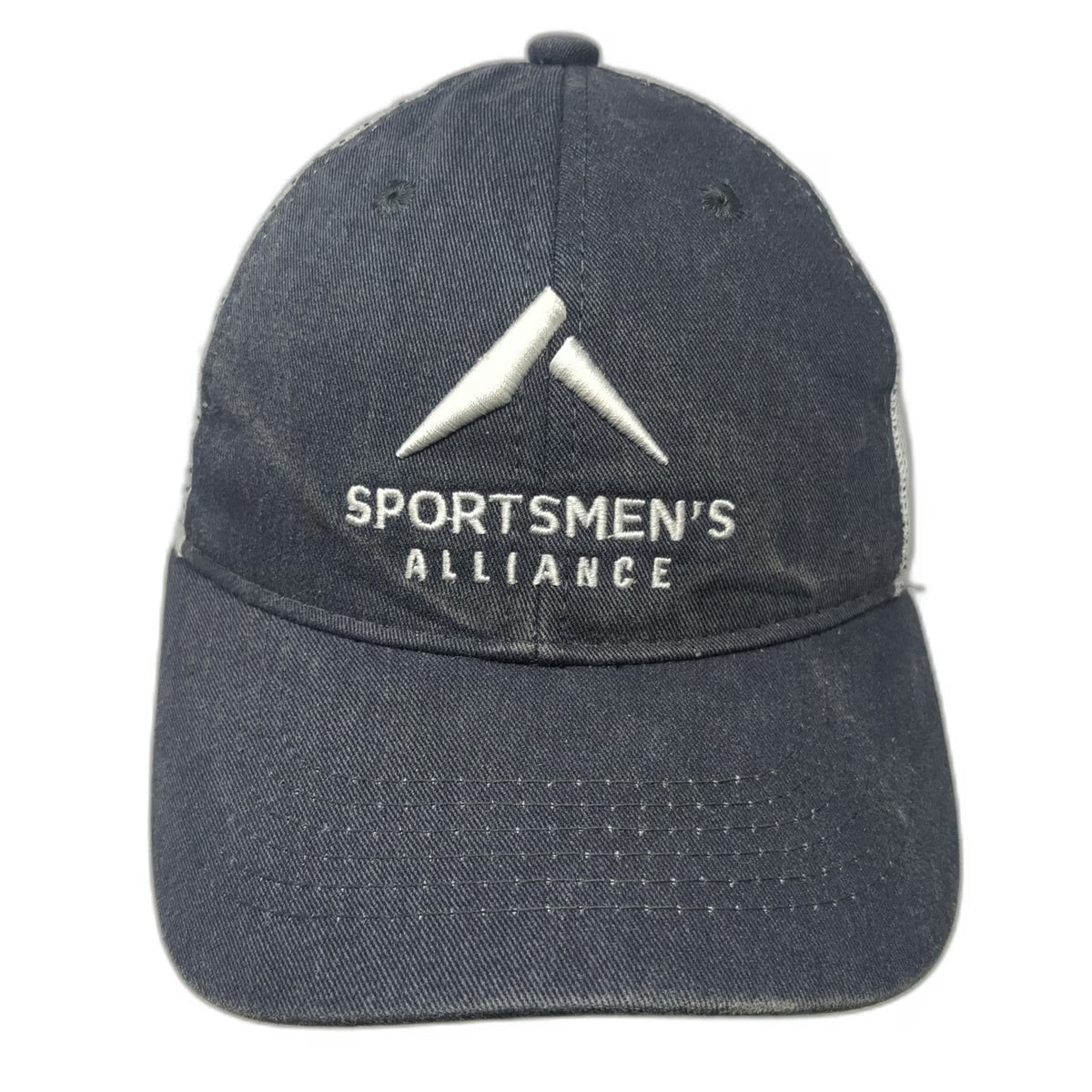 Outdoor Cap Sportsmen's Alliance Trucker Hat Blue White One Size Mesh Snapback