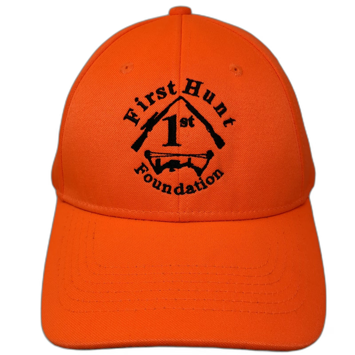Mountain Lakes Inc Baseball Cap Orange One Size First Hunt Foundation Logo Hat