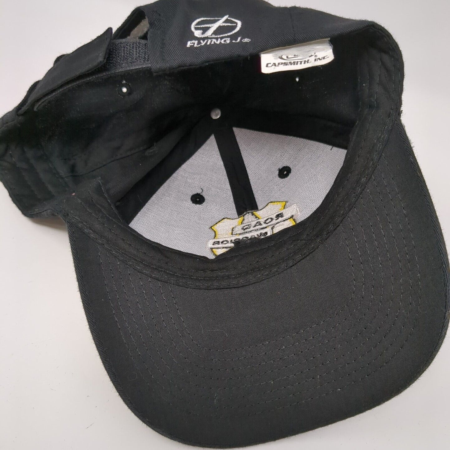 Road Warrior Strapback Hat Black One Size Drivers Deliver North America