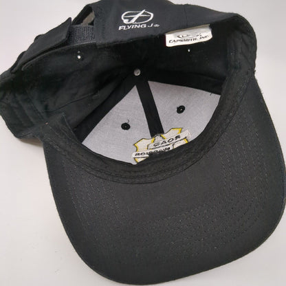 Road Warrior Strapback Hat Black One Size Drivers Deliver North America