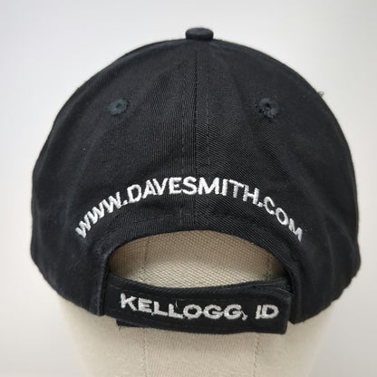 360 Apparel Baseball Cap Black One Size Dave Smith Motors Kellogg ID Flag hat