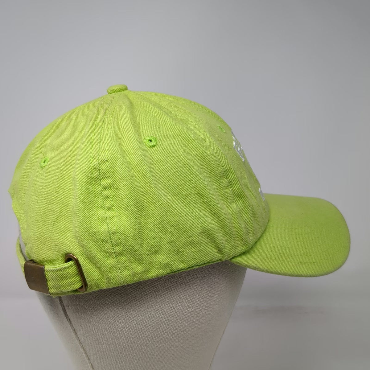 Luxe Baseball Cap Green One Size Bahamas Nassau Est 1973 Hat Slideback Cotton
