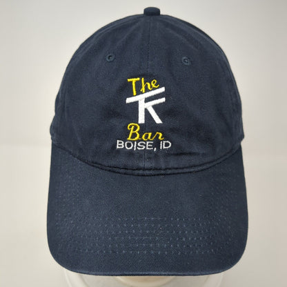 The Bar Boise ID Strapback Hat Blue One Size Adjustable Pacific Headwear