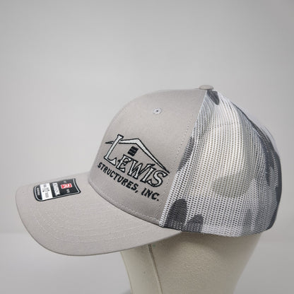 Lewis Structures Inc Trucker Hat Multicolor One Size Adjustable Mesh Richardson