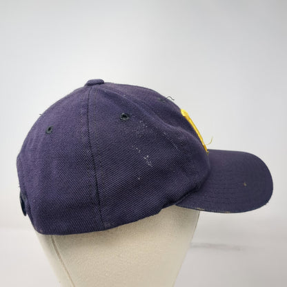 Michigan Wolverines NCAA Logo Athletic Snapback Blue One Size Gray Undervisor