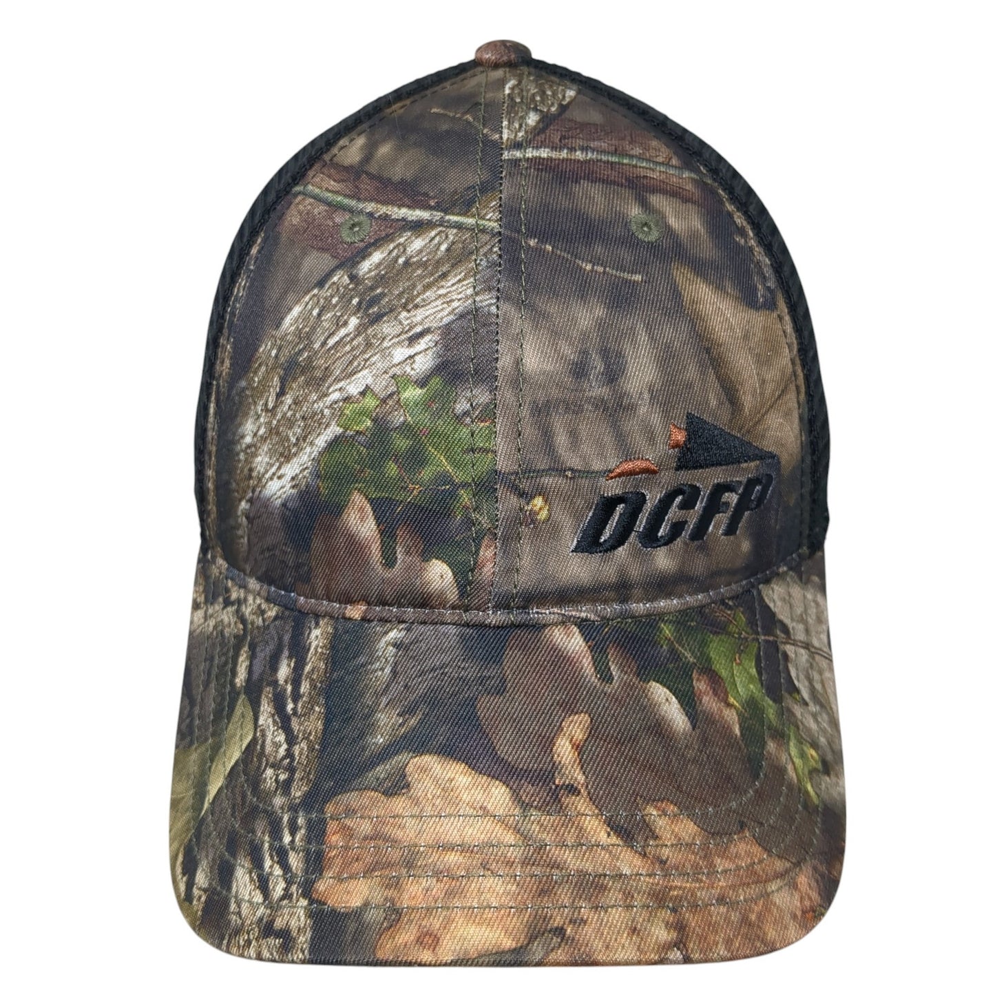 DCFP Snapback Trucker Hat Multicolor Large Mesh Back Camo Hunting