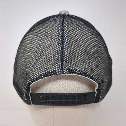 Floral Snapback Trucker Hat Multicolor One Size Adjustable Mesh Back 6 Panel