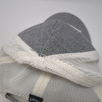 Topgolf Patch Snapback Trucker Hat Gray One Size Mesh Back Callaway