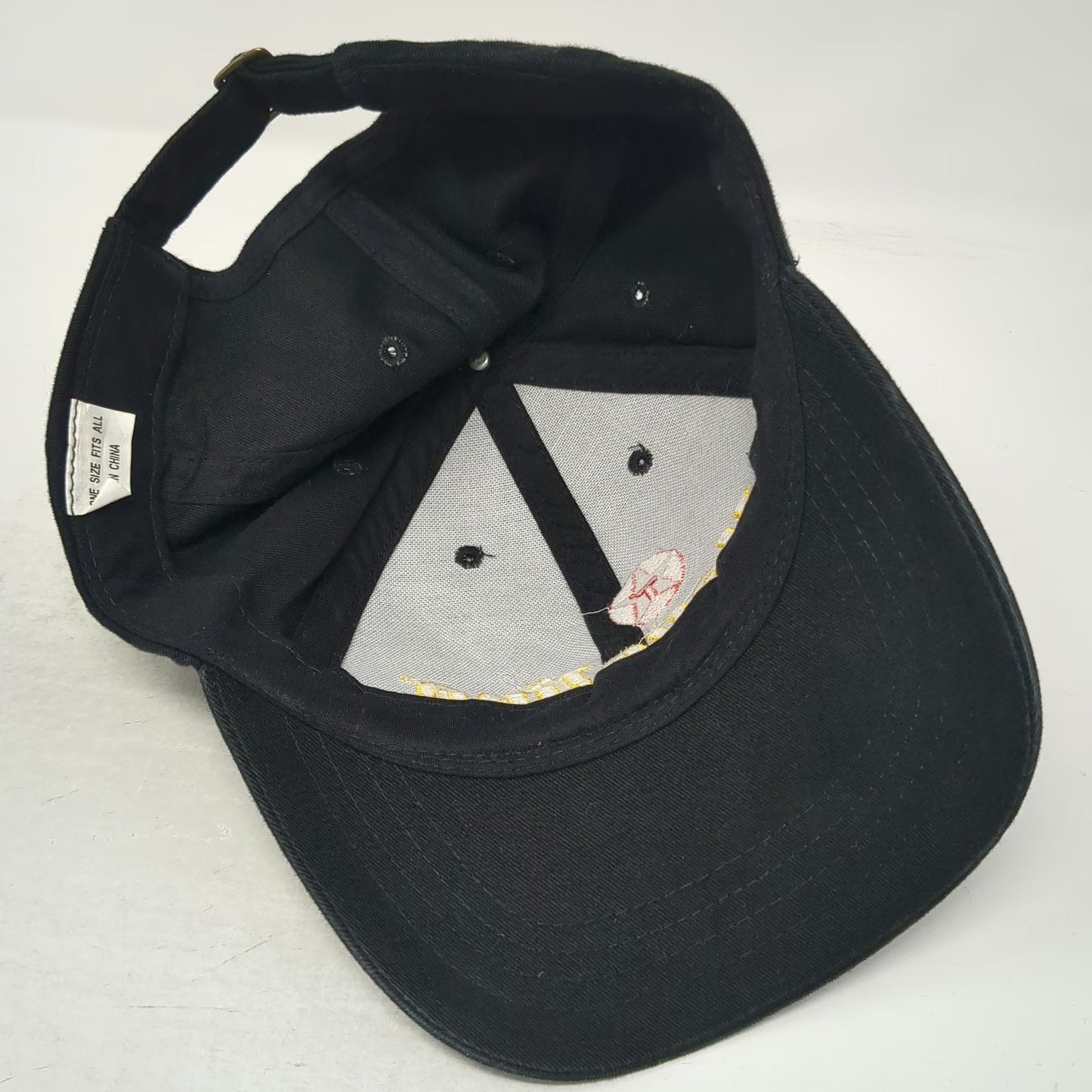 Havoline Black Baseball Cap One Size Embroidered Logo Motor Oil Gas Racing Hat