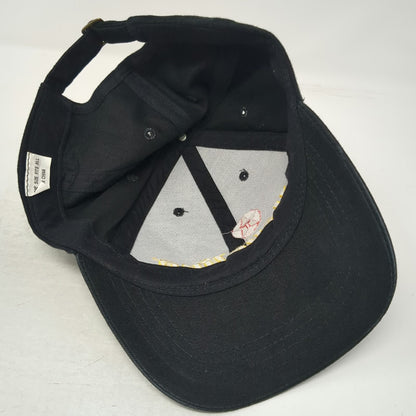 Havoline Black Baseball Cap One Size Embroidered Logo Motor Oil Gas Racing Hat