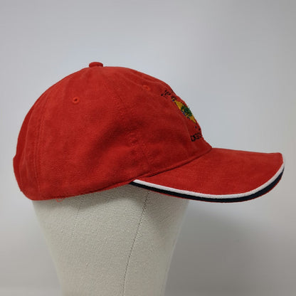 Dog Daze The Bunnery Jackson Hole WY Rooster Red One Size Baseball Cap Hat