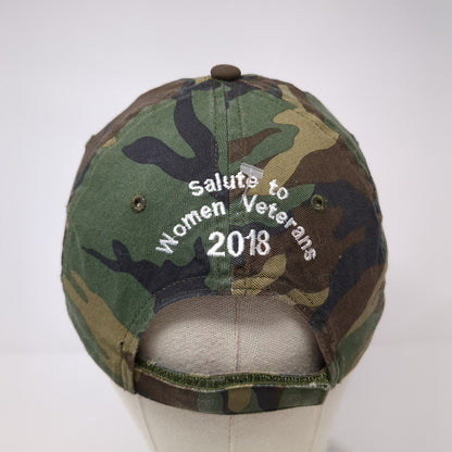 American Legion World Series Strapback Hat Camo One Size Adjustable