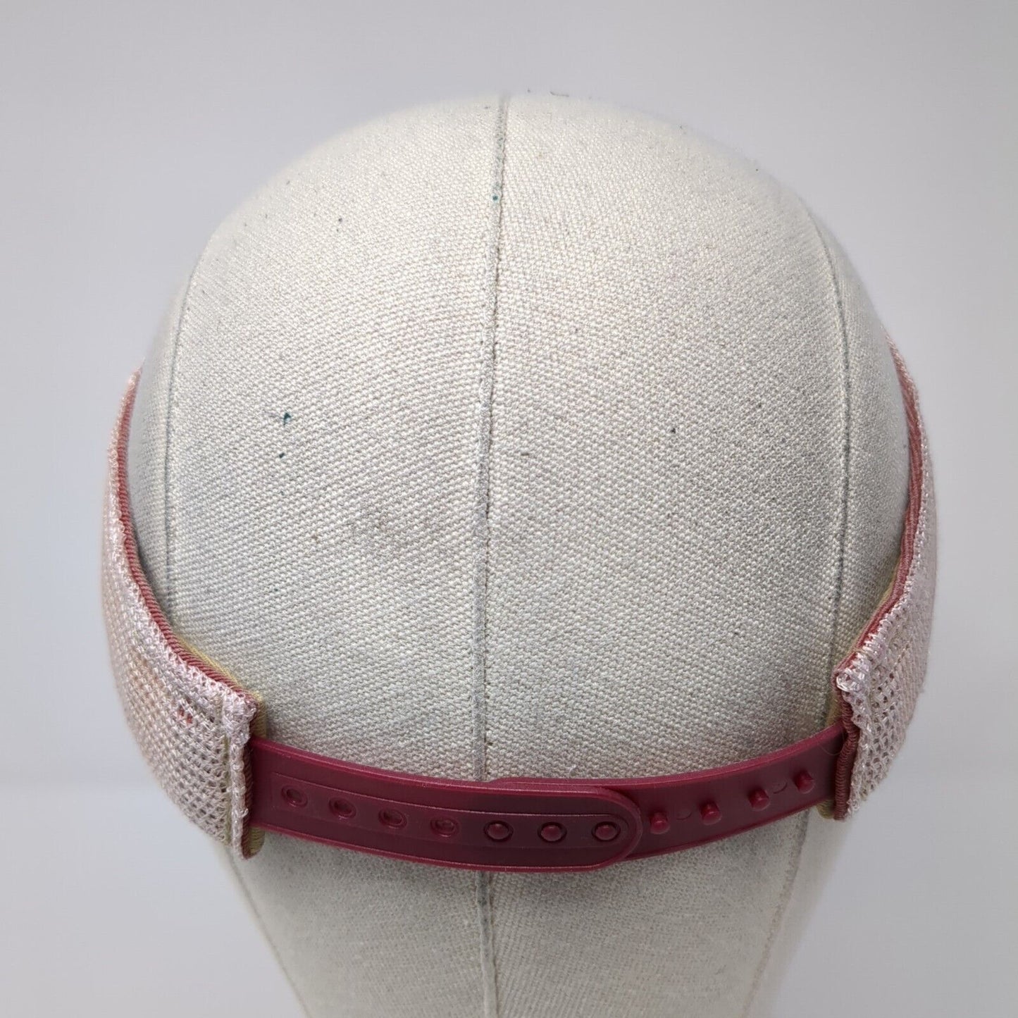 Hangout Snapback Sun Visor Hat Red One Size Adjustable Embroidered Legacy