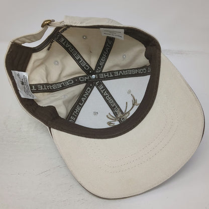 Rocky Mountain Elk Foundation 25th Anniversary Beige Baseball Cap One Size Hat